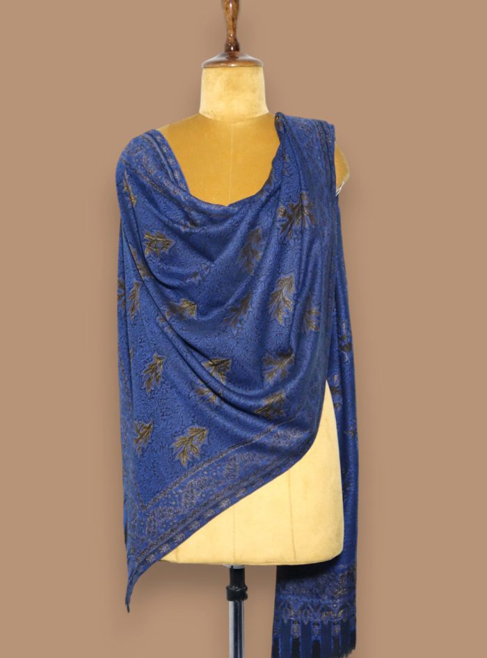 Blue-Zari-Bootidaar-Jama-Shawl-02