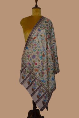 Kalamkari Stole – Bold Red & Black Tradition