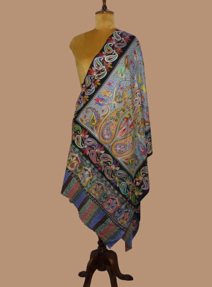 Kalamkari-Stole-Pastel-Folk-Elegance-01