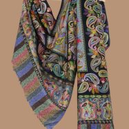 Kalamkari-Stole-Pastel-Folk-Elegance-03