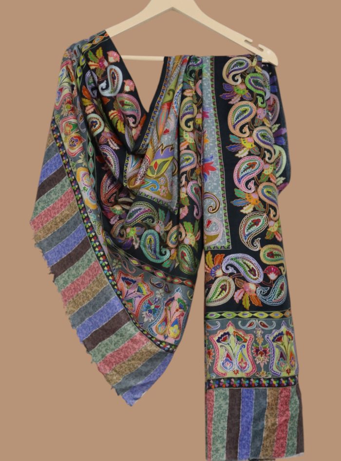 Kalamkari-Stole-Pastel-Folk-Elegance-03