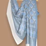 Sky-Blue-and-Beige-Zari-Work-Shawl-03